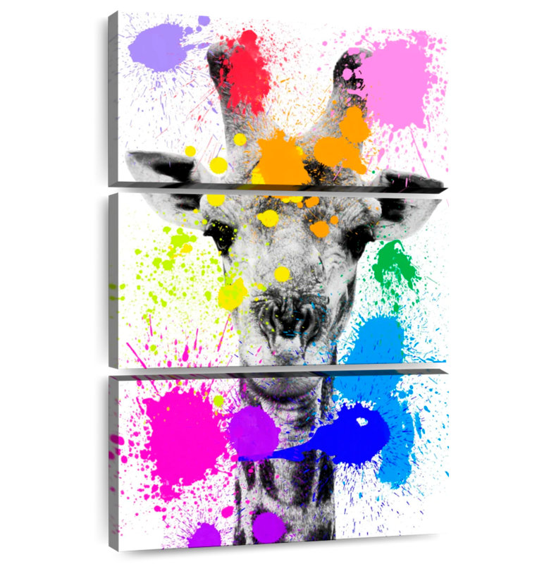 Brampt Safari Splash Giraffe, 38" H x 24" W
