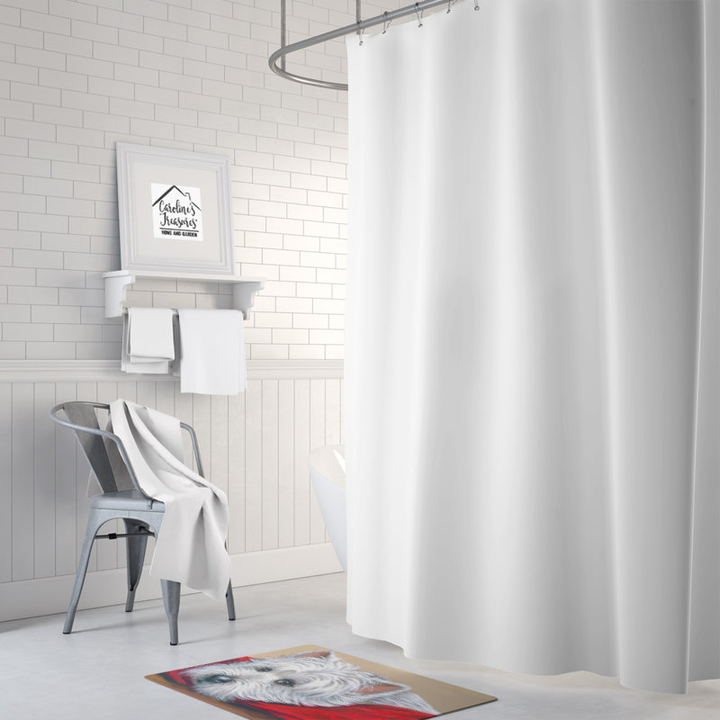 Tapis pour salle de bain Westie