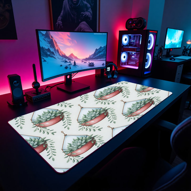 Polyester Desk Pad, 23.6x13.8