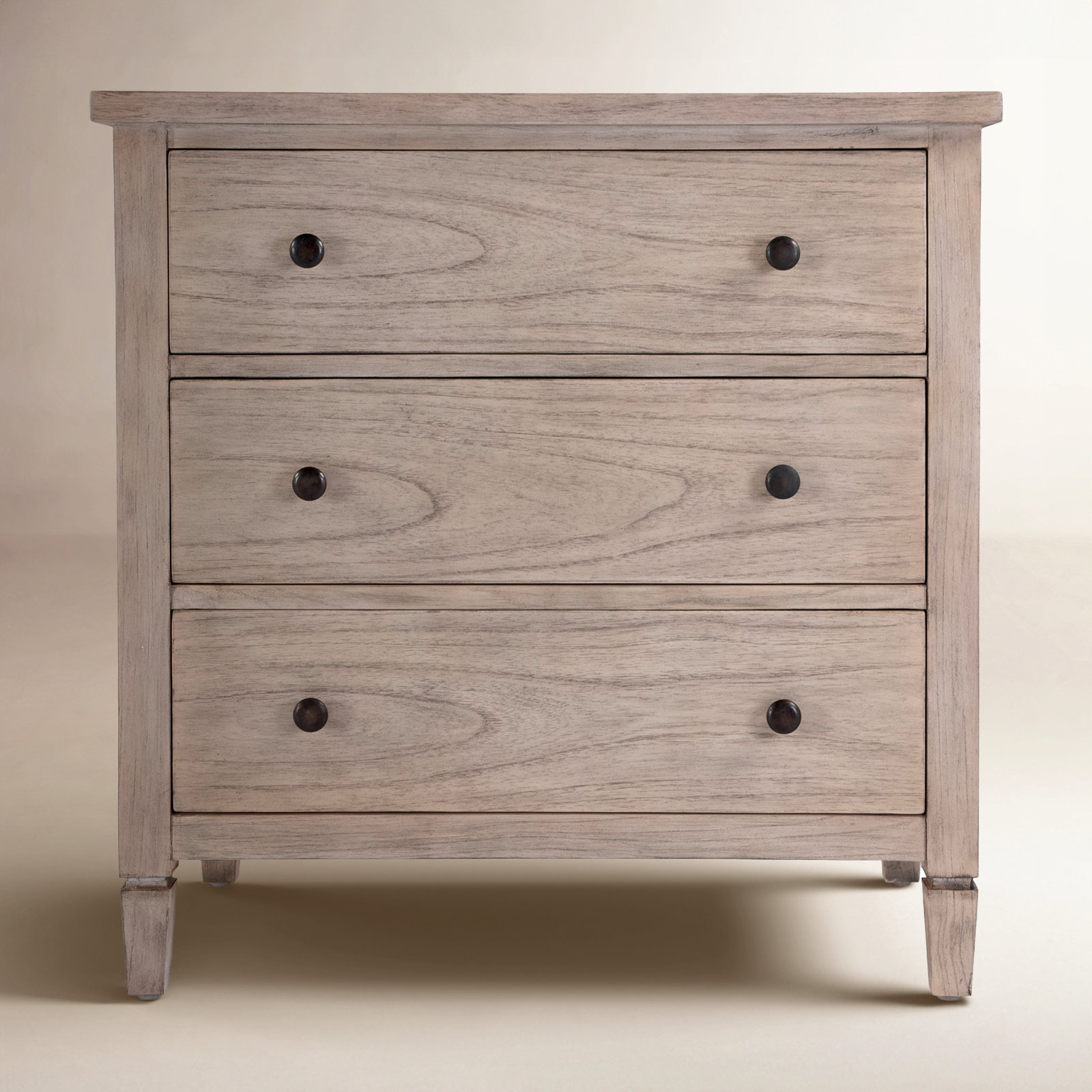 Charleston 3-Drawer Dresser, Desert Sand