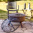  30" Round Wood-Burning Brown Finish Steel Fire Pit with Cooking Grate