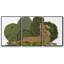 Lièvre inclinable en feuilles 3 pièces-2004852115-2004852112