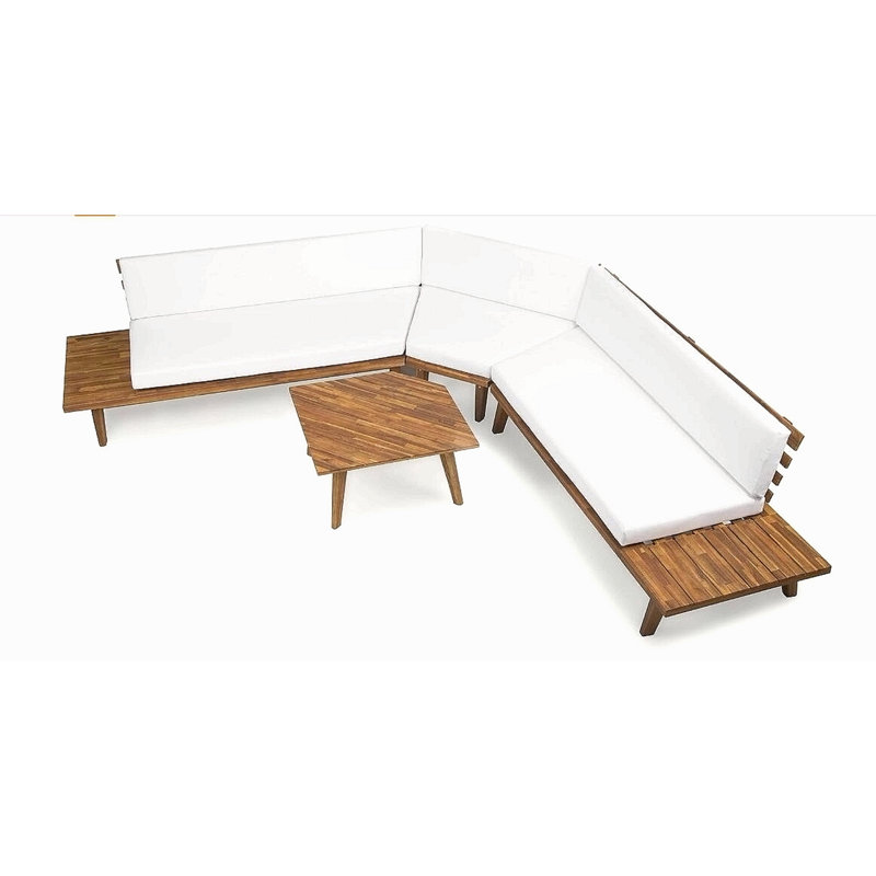 Ensemble de canapé en forme de V 4 pièces HILLCREST