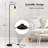 62.99'' Black Traditional Floor Lamp