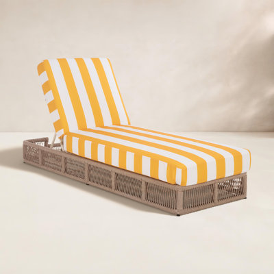 Langley 25" Patio Chaise Lounge