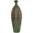 Sarahanne Ceramic Tall Distressed Antique Style Decorative Green Vase-181904165