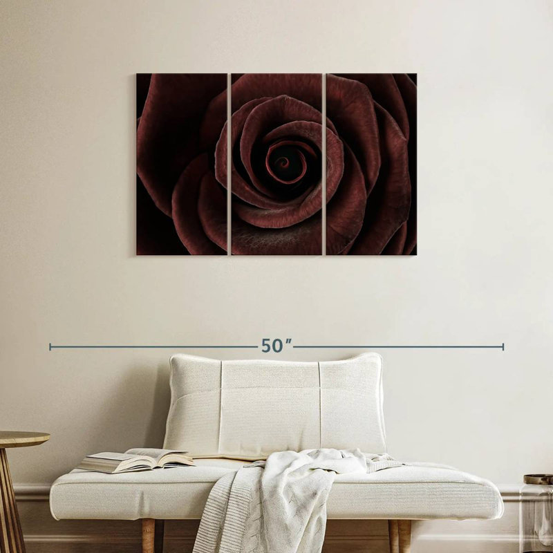 Rose foncé Hitzel, H 24 po x l 38 po