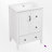 24'' Single Bathroom Vanity Set With Ceramic Top-1214314245