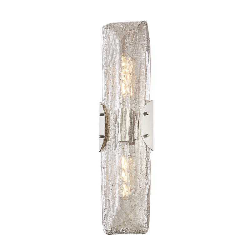 Nordic Wall Sconce, Polished Nickel