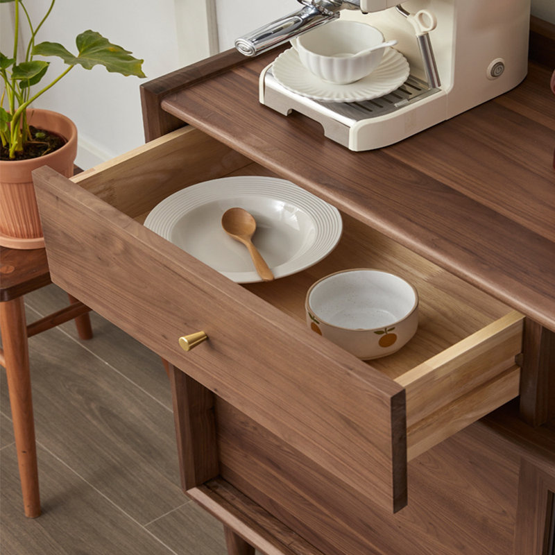 Buffet de rangement minimaliste de grande capacité moderne