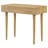 Demetres 2-drawer Entryway Console Accent Table Natural