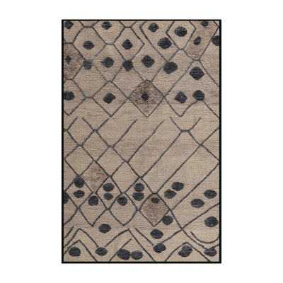 Tapis abstrait moderne 4463