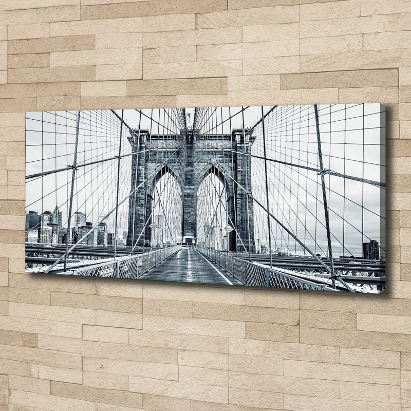 Brooklyn Bridge - Wrapped Canvas Print