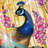 TOPOFLIAN Flower and bird ceramic stool