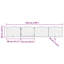 Reshunda Solid Wood Dog House Door-41120711-41120709
