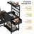 Computer Gaming Desk With Led Light & Drawers & Reversible Shelves-1972384149-1972384151