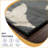 Rotonya Geometric Patchwork Pattern Floral Area Rug in Chocolate-1611373051