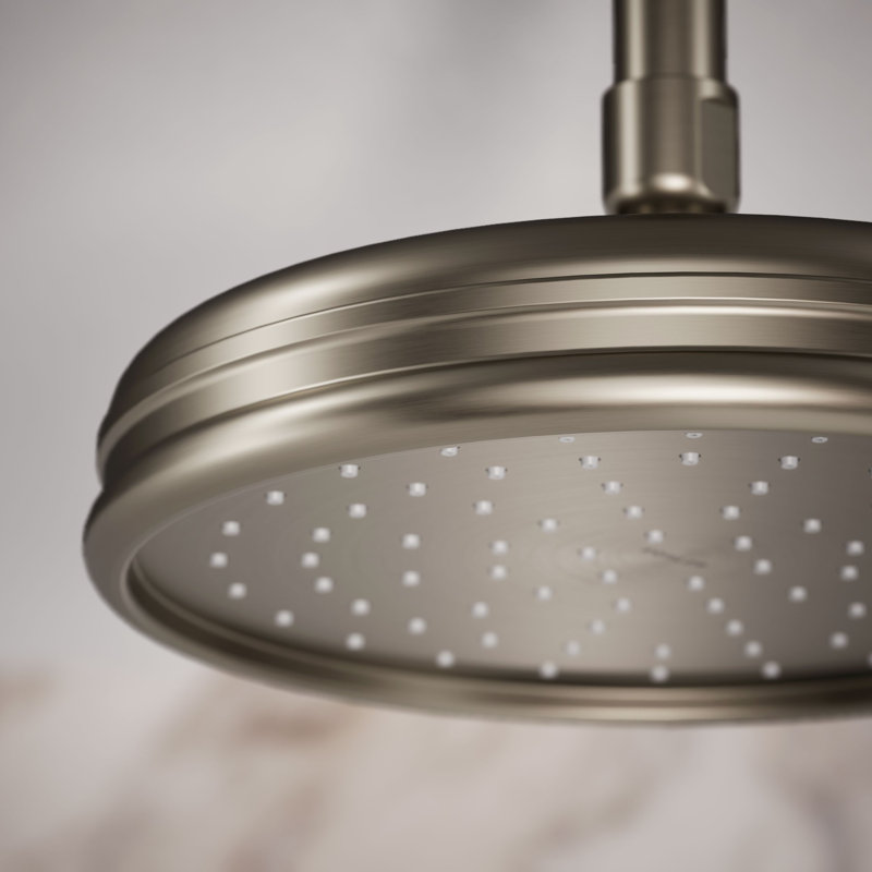 8" Round Rainhead, 1.75 GPM, Vibrant Brushed Nickel
