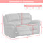 Bettymae 2 Seater Reclining Loveseat-1745202982