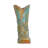 Extra Large Decorative Clay Cowboy- Turquoise-558914432