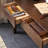 Solid wood desk-542162561