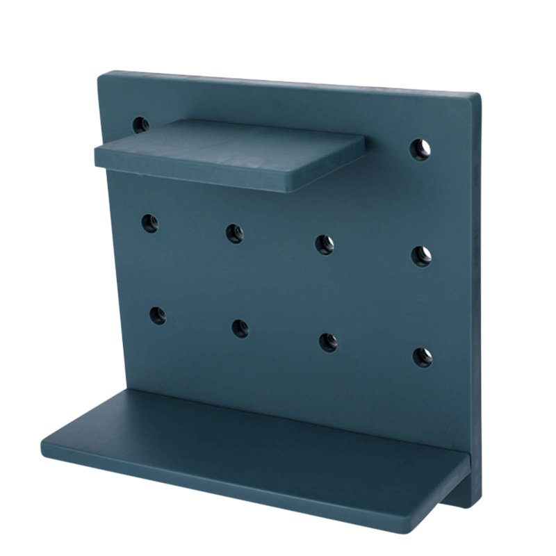 Support de cuisine mural en plastique, Bleu