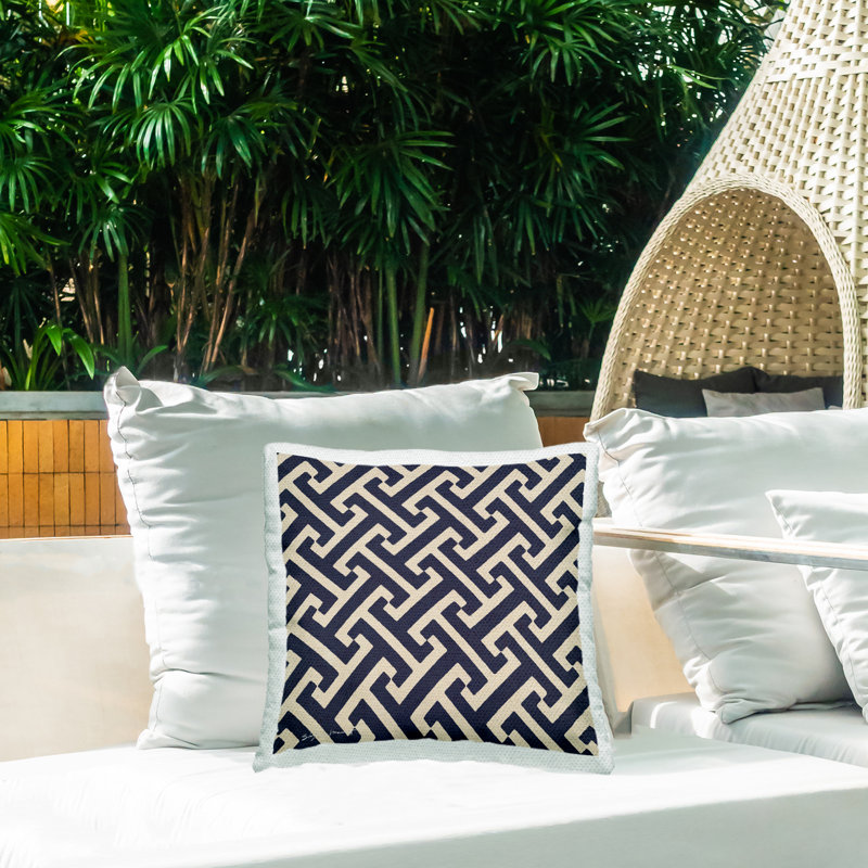 Geometric Outdoor Throw Pillow