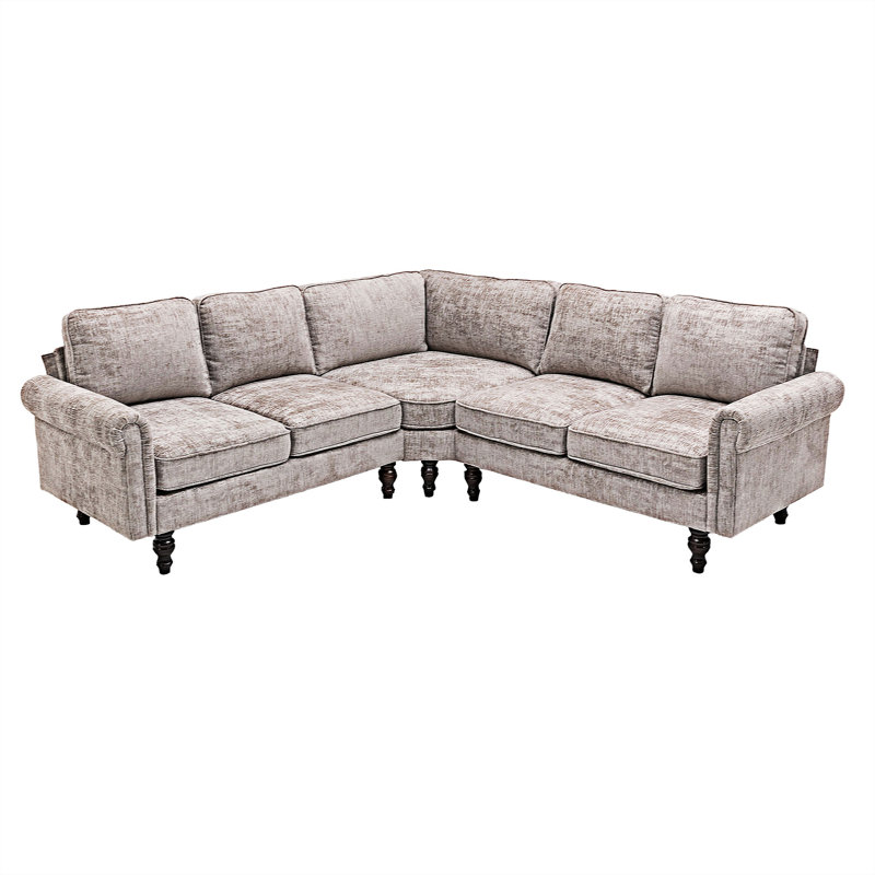 Cainhoe 90,55 po, Chenille gris pâle