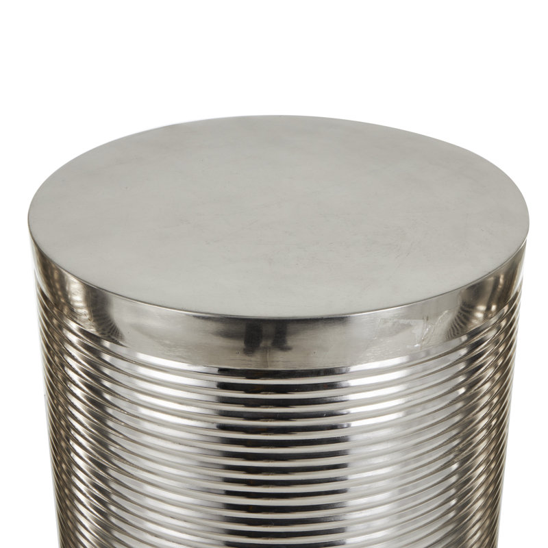 Ensemble de tables d'appoint en métal Mulvey, Argent