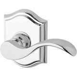 Curve Passage Door Lever with Traditional Arch Rose