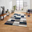 Matrix area rug Machine Woven Rectangle Grey-100511890