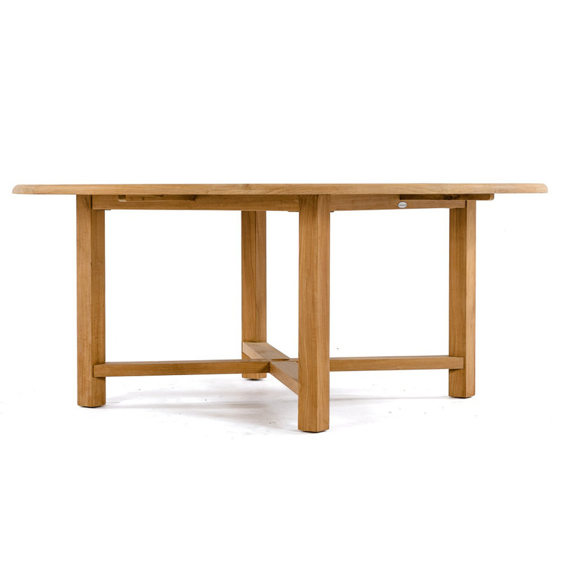 Outdoor Round Teak Dining Table