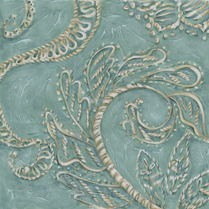 Tiffany Lace III by Chariklia Zarris - Wrapped Canvas Painting, 30cm H x 30cm W