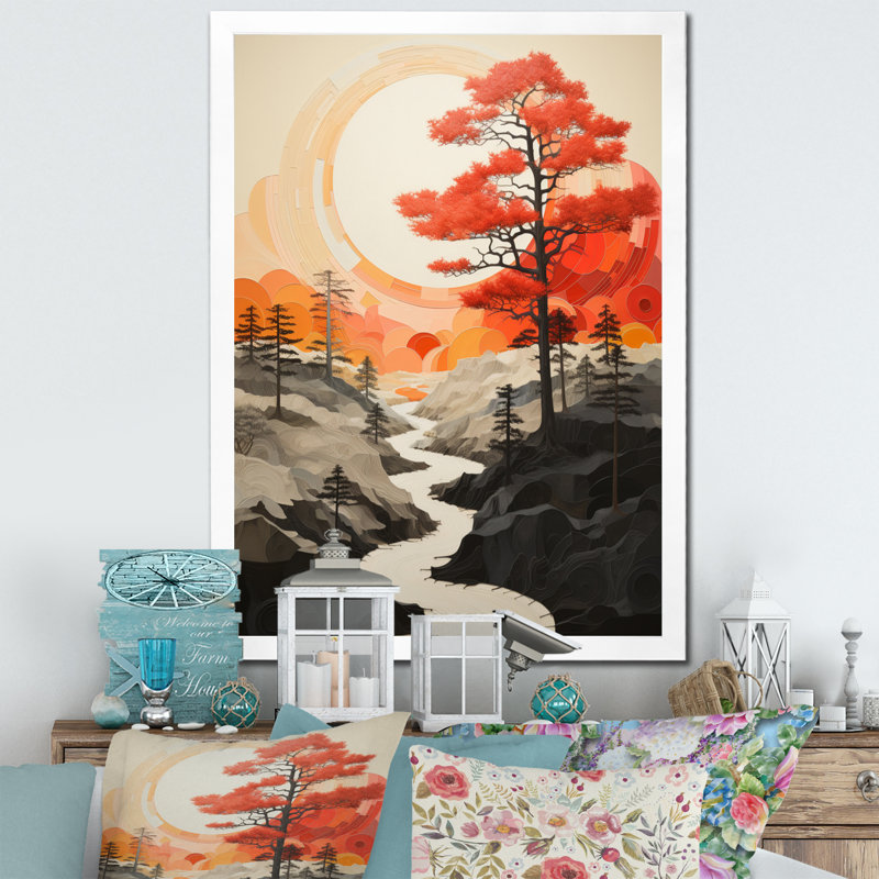 «Bold Geyser Natures Fountain III», reproduction d'art sur toile, Cadre photo blanc, H 44 po x l 34 po x P 1,5 po