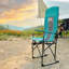 Chaise de camping d'extérieur, chaise de réalisateur pliante portative surdimensionnée robuste avec table d'appoint et poche-630398378-630398389