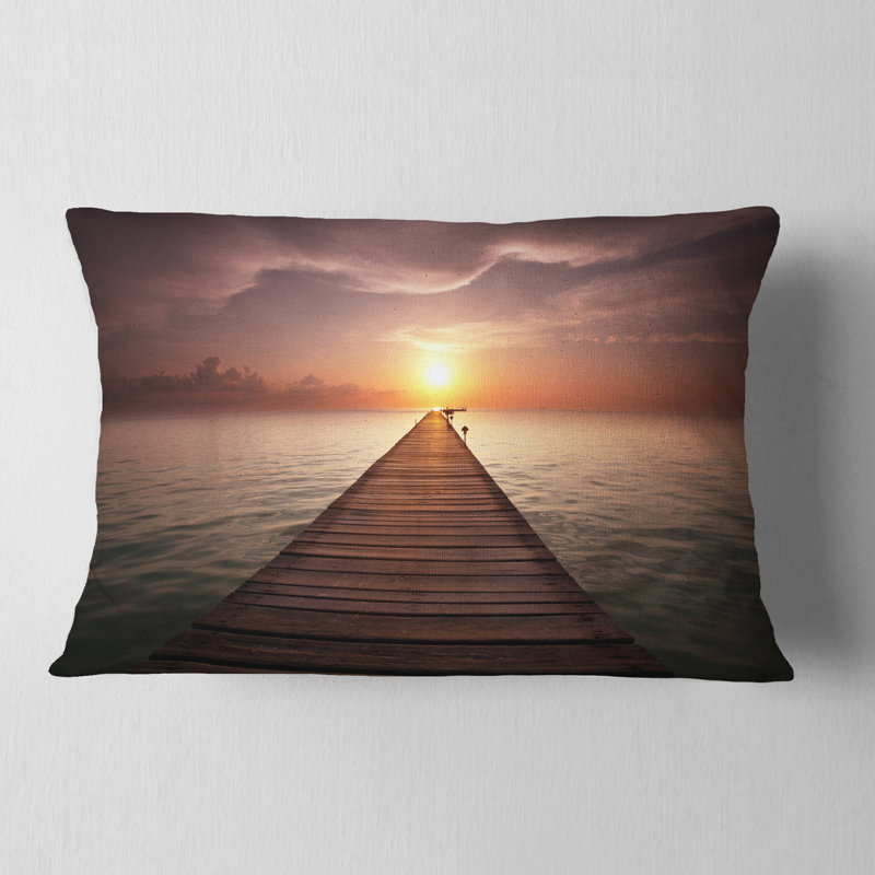 Coussin boardwalk into the soleil
