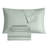 adamstown 1500 Thread Count 6 Piece Premium Cotton Rich Sateen Sheet Set, 4 Pillow Cases, 1 Fitted Sheet, 1 Flat Sheet, Fits Mattresses up to 16” Deep,  King Size, Sage Green-122898444-122898436