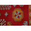 Tapis rouge teinture de légumes Kazak 6 x 8
