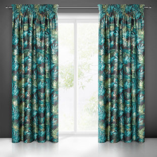Davos Room Darkening Single Curtain