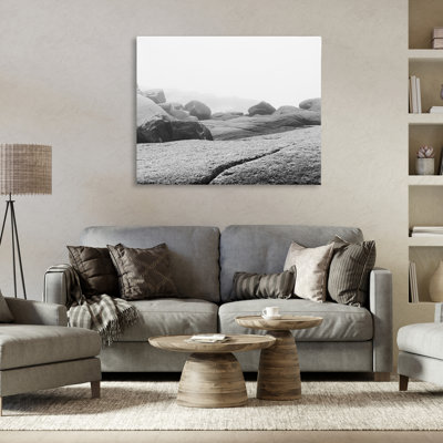 Rocks at Peggy's Cove Canvas, design by Clive Branson