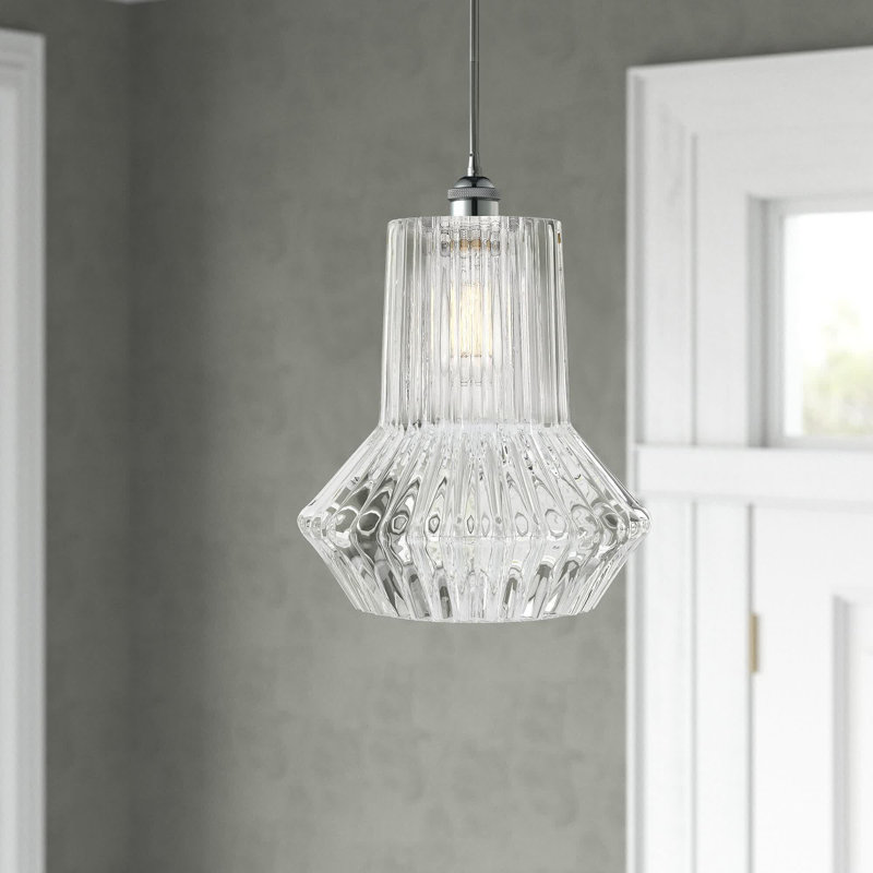 Montrose 1 - Light Single Pendant, Polished Chrome, Incandescent