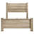 Sansome Weathered Oak Queen Panel Bed
