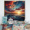 «Majestic Dream Sunset Horizon», reproduction sur toile