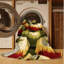  Tapis lavable pomme Gala-1794585341