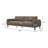 2-piece Upholstered Track Arm Sofa Set-1917657277
