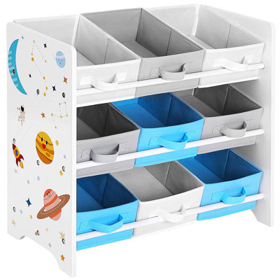 Laperle 60cm H X 62.5cm W Toy Storage Kids Bookcase