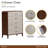 Houston 5-Drawer Accent Chest - Walnut