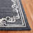 Southshore Hand Tufted Wool Viscose Cotton with Latex Oriental Rug in Ivory/Black-1817121437