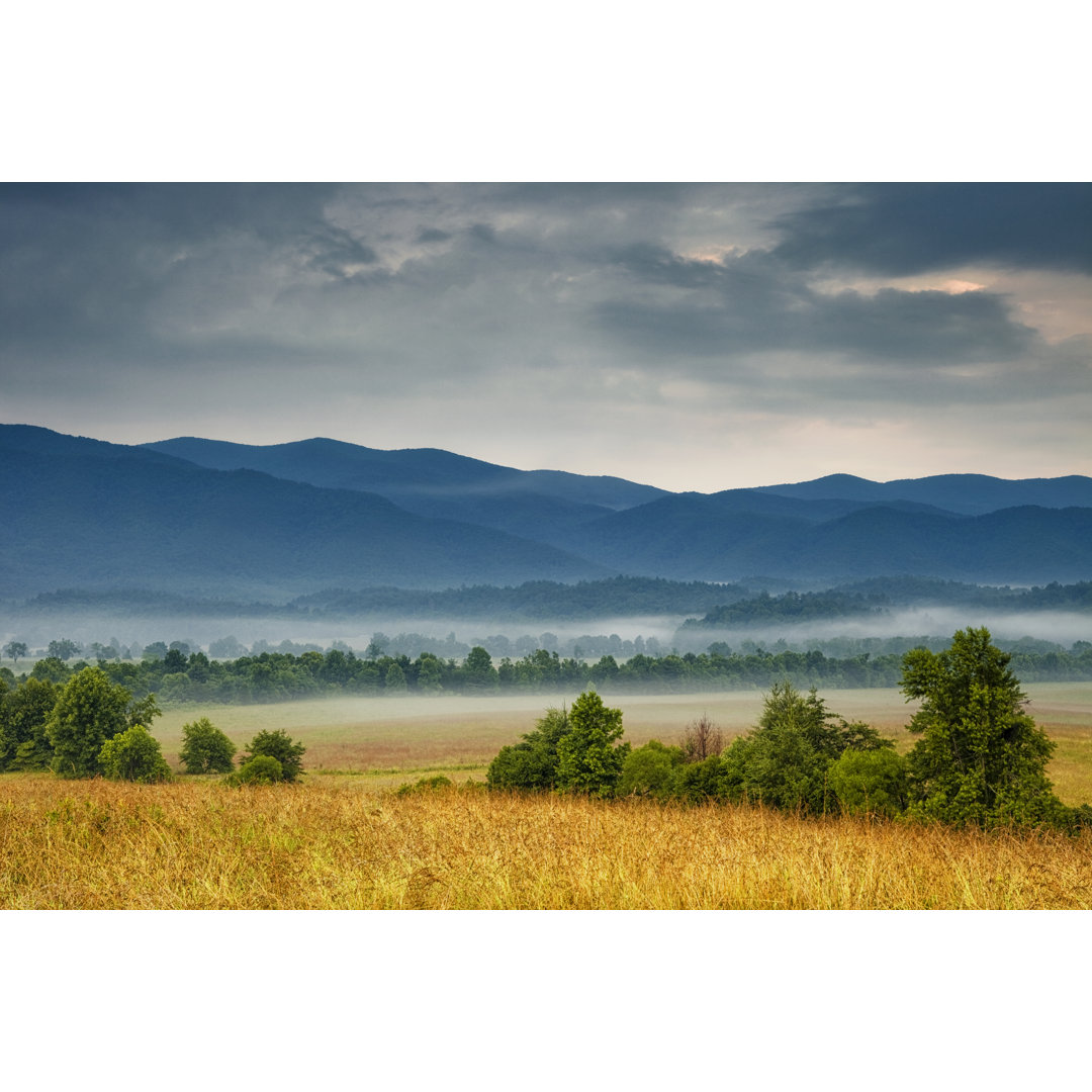 Cades Cove - Smokies - Wrapped Canvas Print