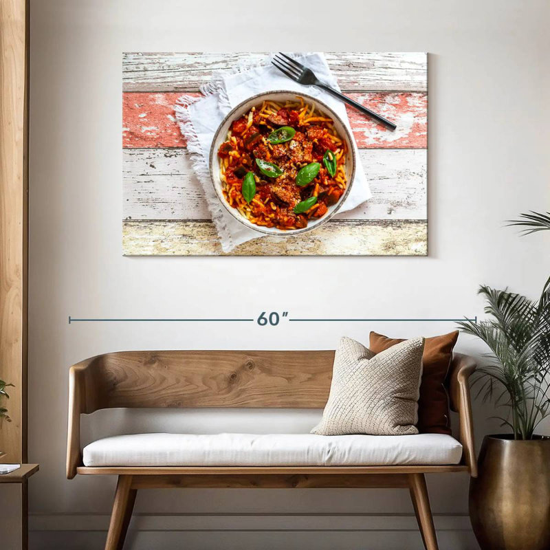 Yarlin Tomato Based Pasta, 30" H x 45" W